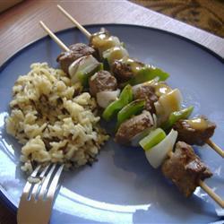 persische fleischspieße shish kebab