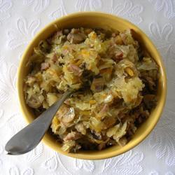 polnischer sauerkrauttopf bigos