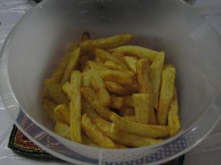 pommes frittes selbst gemacht ohne fritteuse als beilage