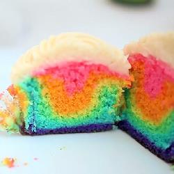 rainbow cupcakes regenbogen cupcakes