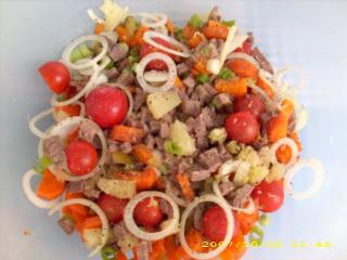 rindfleisch zwiebel salat