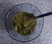 rohkost pudding avocado apfel salat vegan gesun