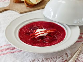 rote bete suppe mit chili