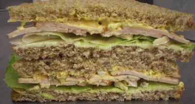 sandwich mit hähnchenbrust