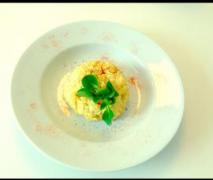 scharfer risotto mit chorizo