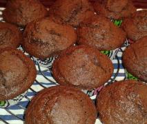 schokoladen muffins