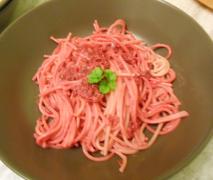 spagetti vampirosa spagetti mit rote beete sauce