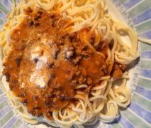 spaghetti bolognese soße auch ww 2pp