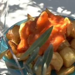 spanische kartoffel tapas patatas bravas