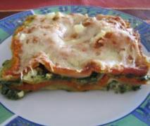 spinat tomaten lasagne