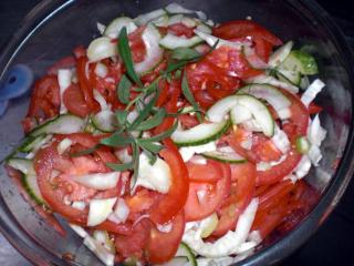 südfranzösischer tomatensalat