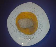 toblerone mousse mit mango chili soße
