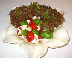 tomaten büffelmozarella salat