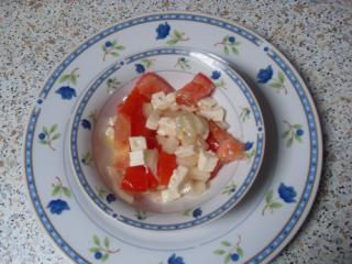 tomaten feta salat