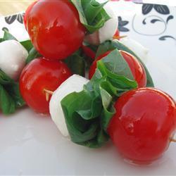 tomaten mozzarella häppchen