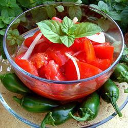 tomatensalat süß sauer