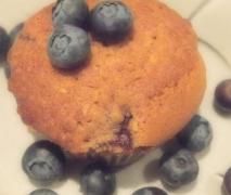 variation von american blueberry muffins vegan