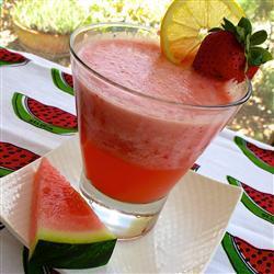 wassermelonen erdbeer limonade