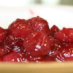 würziges cranberry apfel chutney