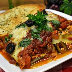 zucchini lasagne ohne nudeln